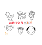 無表情！？たわちゃん手描きスタンプ（個別スタンプ：40）