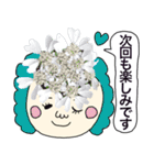 実写のお花達がいっぱいのあいさつスタンプ（個別スタンプ：8）