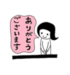 図書館で働く人（個別スタンプ：9）