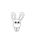 弟のうさぎ。（個別スタンプ：20）