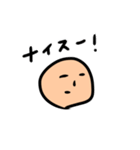 【シンプル＆手抜き感】かおシリーズ（個別スタンプ：26）
