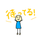 お返事と少しのネコ、お得版（個別スタンプ：6）