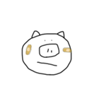ゆるいぶー子（個別スタンプ：4）