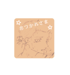 創作男子スタンプ。（個別スタンプ：6）