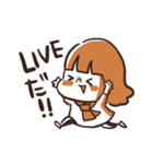 LIVEに行きたいんじゃ！！（個別スタンプ：1）
