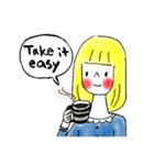 ズールーと一緒に日常の幸せ（個別スタンプ：25）