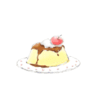 手描きスイーツ、デザート（水彩風）（個別スタンプ：12）