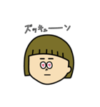 てきとーに返事するボブちゃん（個別スタンプ：6）