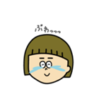 てきとーに返事するボブちゃん（個別スタンプ：8）