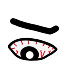 あなたと私 顔の表情（個別スタンプ：12）