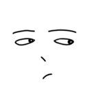 あなたと私 顔の表情（個別スタンプ：21）