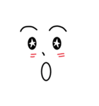 あなたと私 顔の表情（個別スタンプ：23）