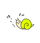 カタツムリさんの日常（個別スタンプ：3）