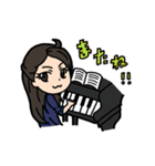 楽器のおねえさん・おにいさん（個別スタンプ：26）