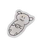 画伯による付箋のらくがき（個別スタンプ：1）