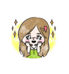 Girly 紗栄子♡スタンプ（個別スタンプ：2）