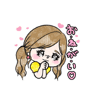 Girly 紗栄子♡スタンプ（個別スタンプ：4）
