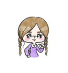 Girly 紗栄子♡スタンプ（個別スタンプ：6）