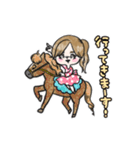 Girly 紗栄子♡スタンプ（個別スタンプ：7）