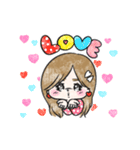 Girly 紗栄子♡スタンプ（個別スタンプ：13）