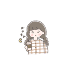 ほんわかなおんなのこ（個別スタンプ：1）