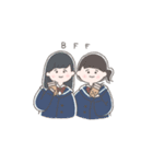 ほんわかなおんなのこ（個別スタンプ：5）
