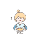 ほんわかなおんなのこ（個別スタンプ：8）