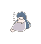 ほんわかなおんなのこ（個別スタンプ：9）
