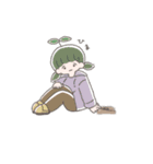 ほんわかなおんなのこ（個別スタンプ：12）