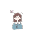 ほんわかなおんなのこ（個別スタンプ：15）