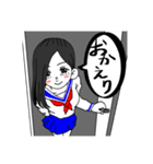 あだ名が『おばけ』な女の子7（個別スタンプ：8）