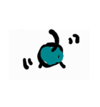 あおねずみくんのイラストメッセ（個別スタンプ：5）