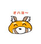 ギザ耳レッサーパンダくん（個別スタンプ：1）