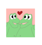 未確認生物（しゃくれ）（個別スタンプ：1）