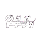 つながり犬（個別スタンプ：1）