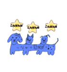 つながり犬（個別スタンプ：4）