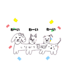 つながり犬（個別スタンプ：37）