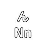 Japanese pronunciation from RA to Nn（個別スタンプ：13）