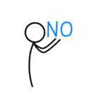 棒人間の日常 No.3（個別スタンプ：2）