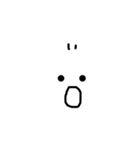毛の生えたかわいい白いやつら（個別スタンプ：37）