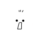 毛の生えたかわいい白いやつら（個別スタンプ：39）