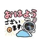 神の子うめちゃん＆マフィンちゃん（個別スタンプ：1）