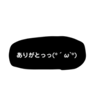 ゆるっと顔文字..（個別スタンプ：7）