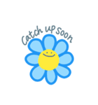 Daily stamps blue ver（個別スタンプ：7）