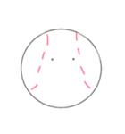 しらたまごちゃん    【文字無し】（個別スタンプ：3）