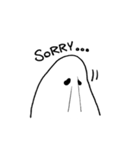 my little ghost...（個別スタンプ：4）