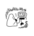 my little ghost...（個別スタンプ：28）