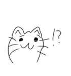 可愛い猫のスタンプ第一弾（個別スタンプ：12）
