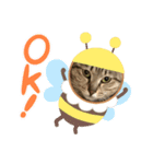 まゆと5匹のねこ2（個別スタンプ：7）