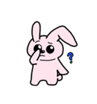 ベタウサ（個別スタンプ：1）